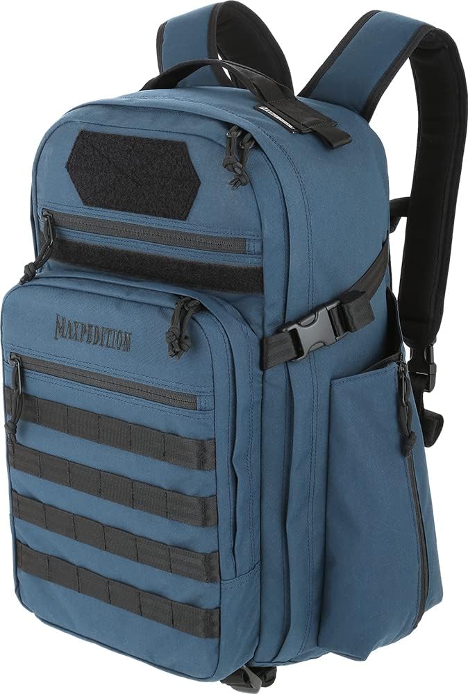 HAVYK 1, Tactical Backpack, Dark Blue, Medium (2121DB)