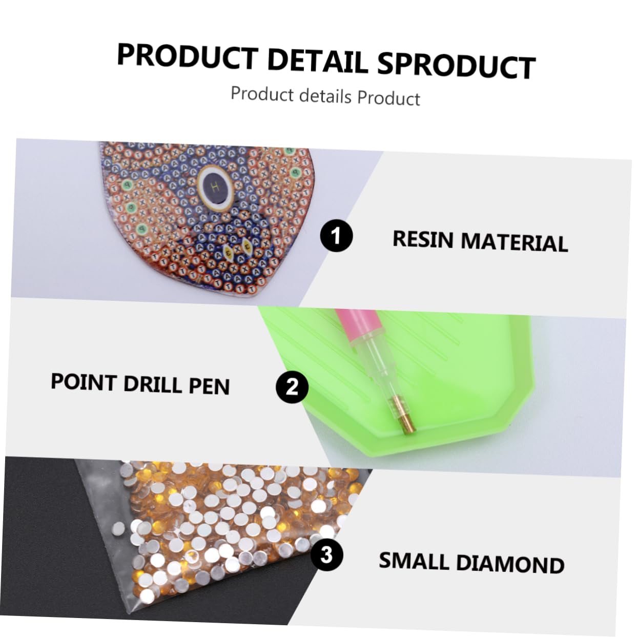 BESPORTBLE Portachiavi Diy Per Accessori Creativi Per Pittura E Decorazione