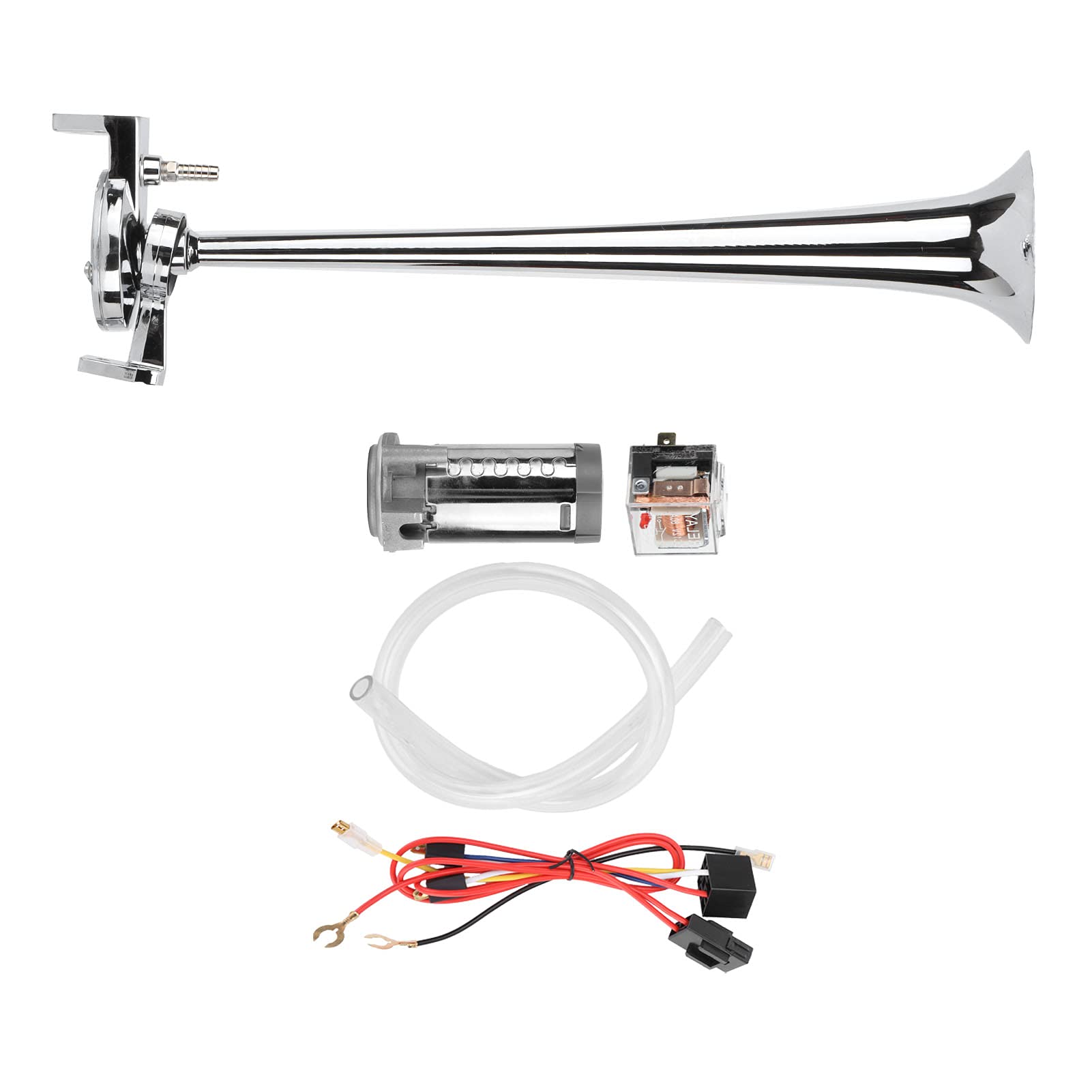 Tromba Singola per Camion, Lega di Acciaio 12V 150dB con Compressore
