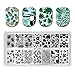 Produktbild Fayella  Nagelstempelplatten Edelstahlschablone Stempelplatte Nail Art Bild DIY Design Tool, BP, L076