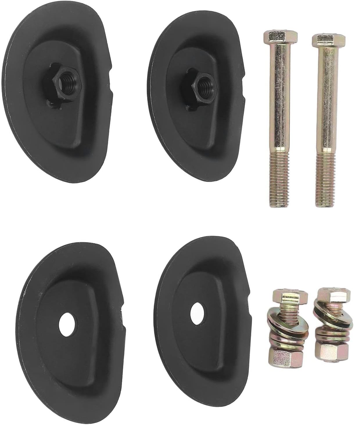 Rear Coil Spring Retainers BPC 2069, Direct Replacement for Chevy C10 C20 Truck 1960 1972, OE Specification, Prevention, Easy Installation, 8PCS Kit