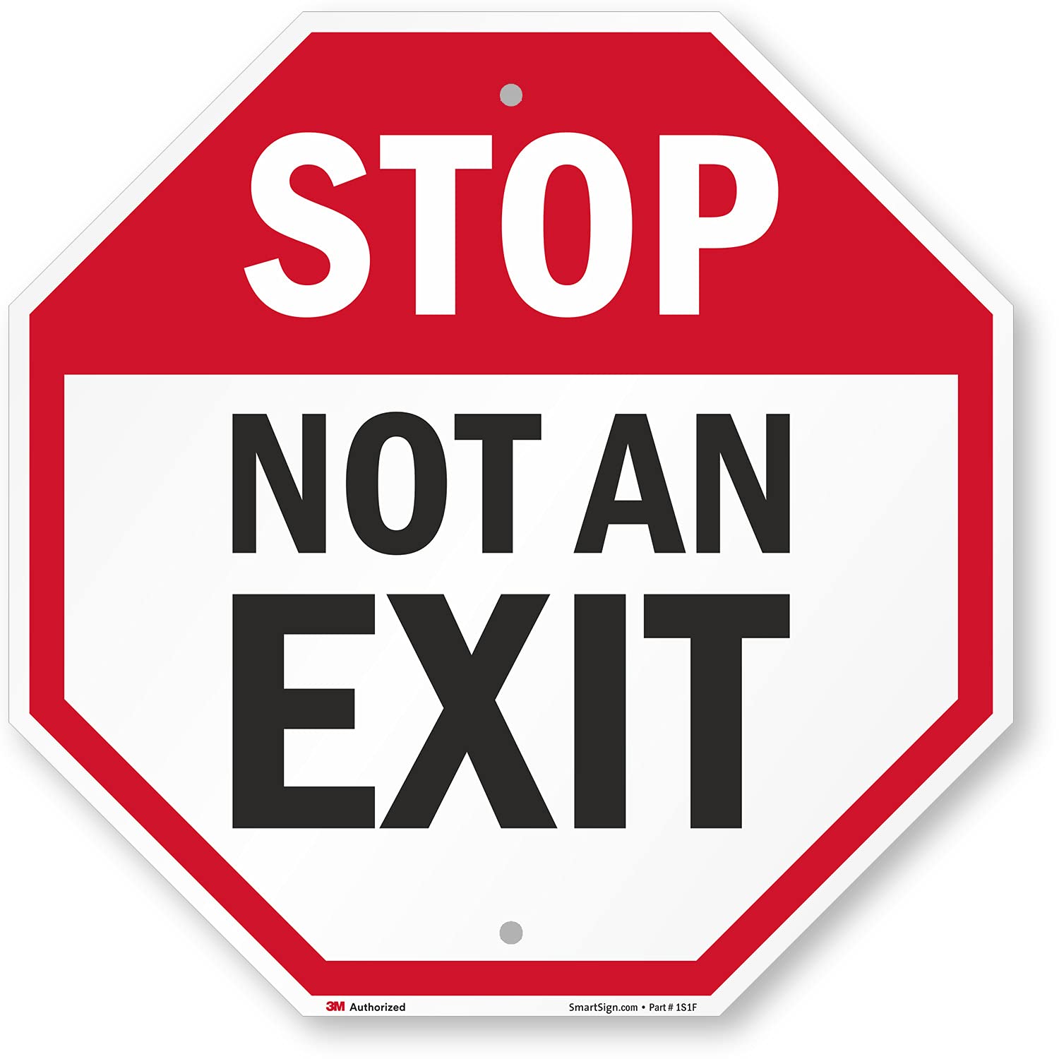 Amazon.co.jp: 停止: Not an Exit、エンジニアグレード反射