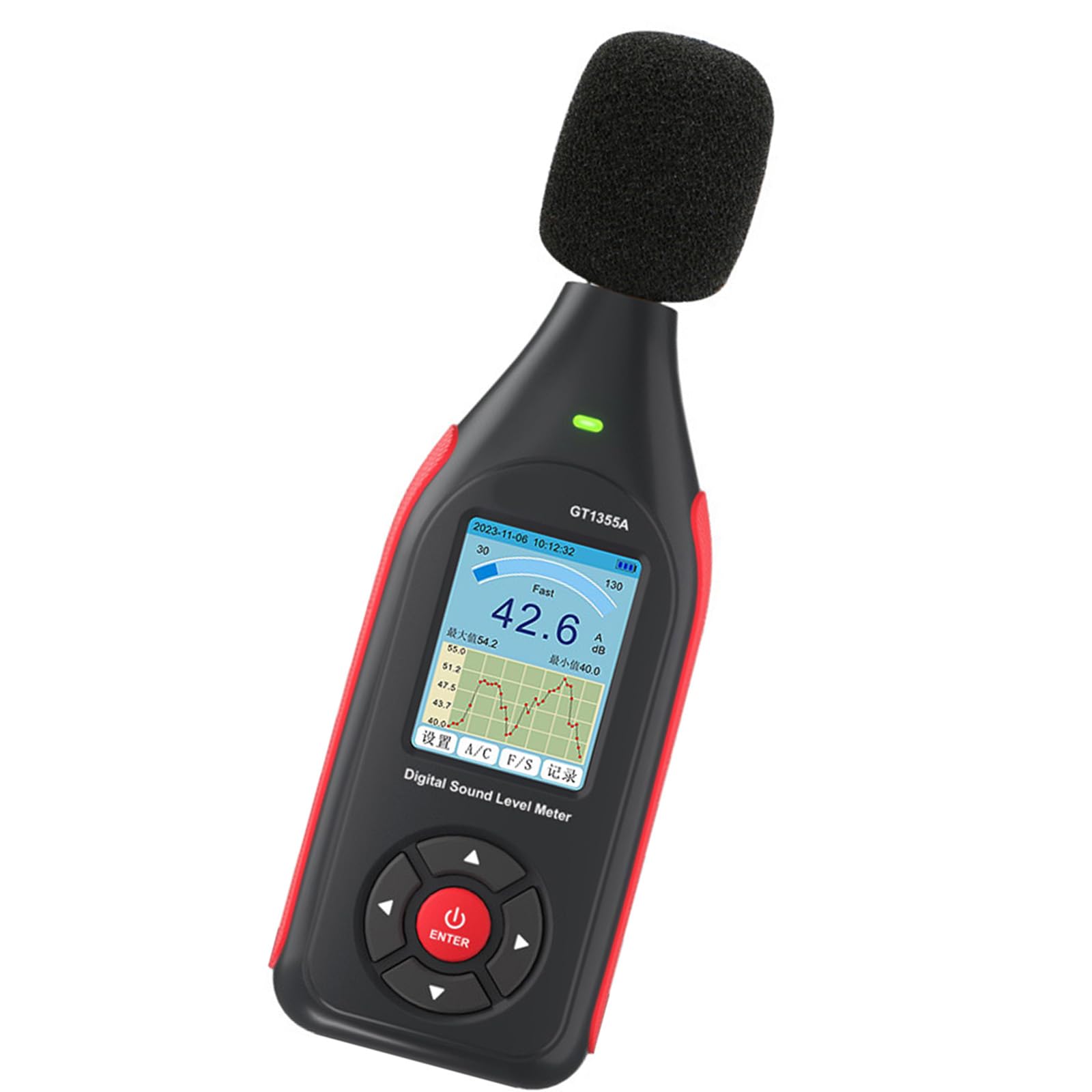 Kalttoy Multicolor Portable Noise Sound Meter With Comprehensive Data Logging For Accurate Sound Measurement Environmental Noise Levels Meter