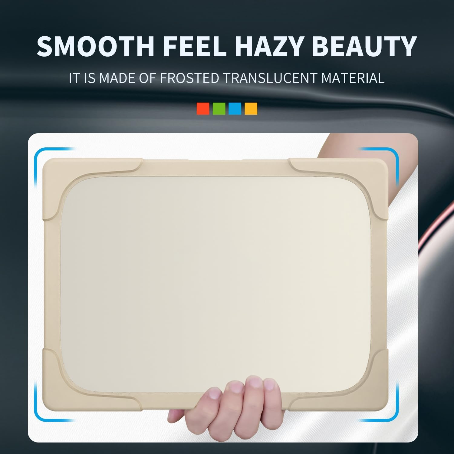 Compatible with Microsoft Surface Laptop Go 1/2/3 12.4" 1943/2013/3710/2022 Case Shockproof Case,Heavy Duty Rugged Protective Case Cover (Khaki)