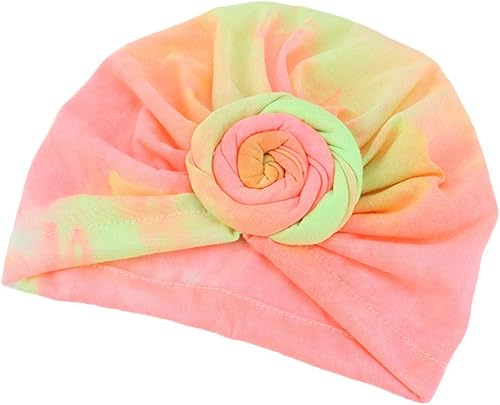 Miniatura 3 de Qhome - Gorro de turbante para niñas y niñas, gorro con diadema para niños pequeños, sombrero con orejas de tabbit para niños