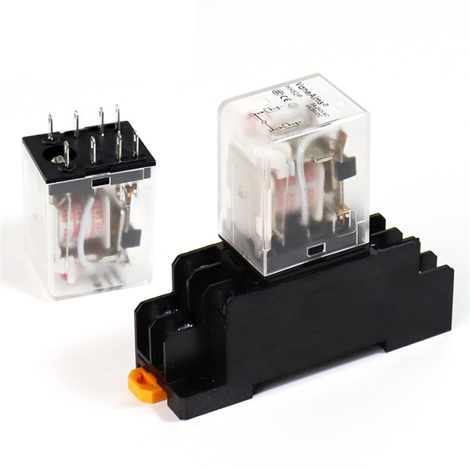 CSKWLLNBC Small Intermediate Relay AC contactor DC electromagnetic HH52P MY2N-J 8pin 5A 12V24V110V220V(AC12V)