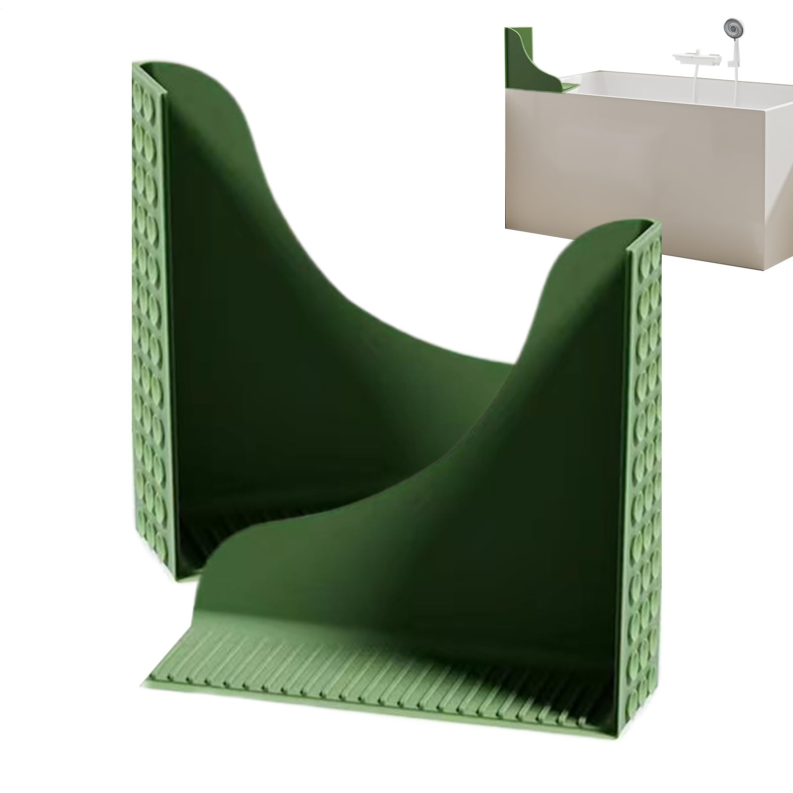 Barrière anti-éclaboussures carrelage sol et plan de travail avec ventouses puissantes