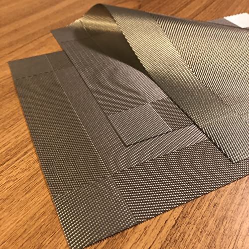 Kit Jogo Americano 6 Pçs - Oferta (Prata)