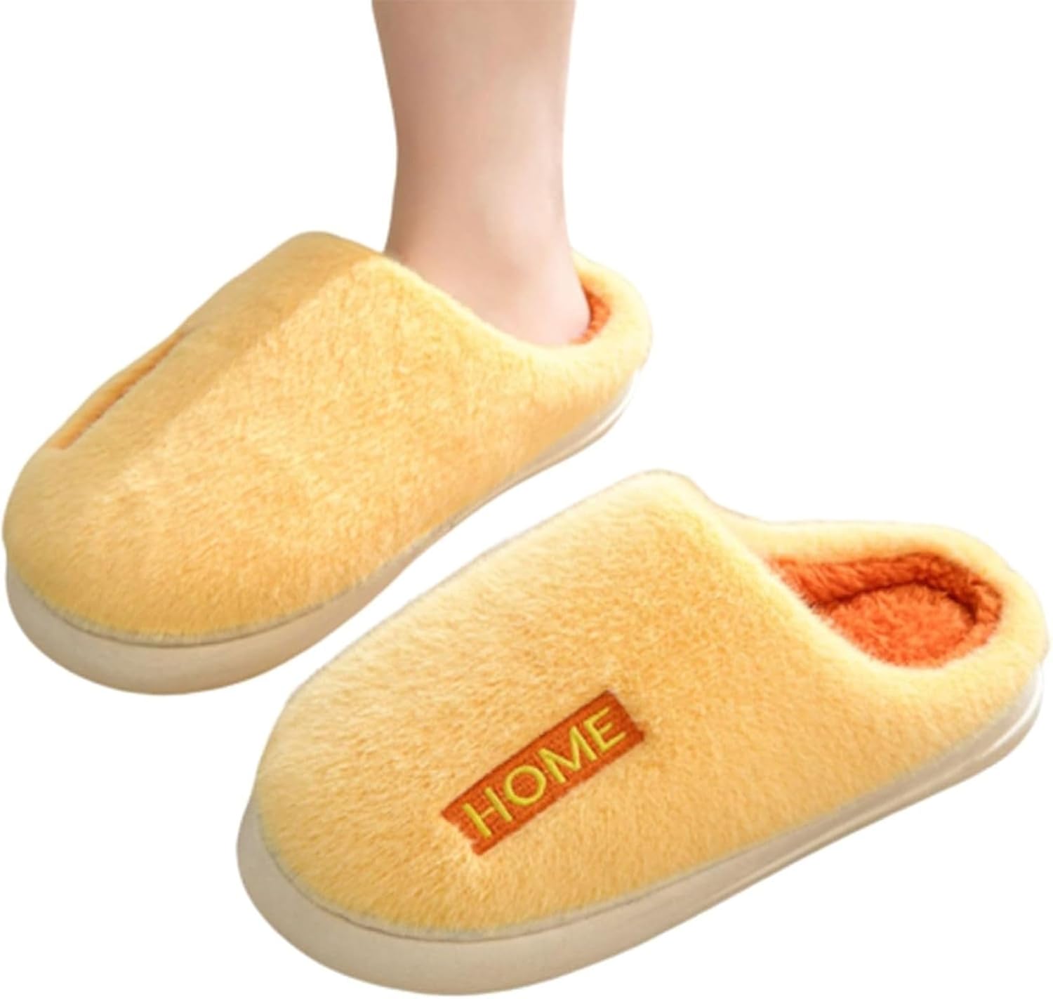 [ZKYSO] 冬用スリッパ メンズ レディース 厚底 あったかスリッパ モコモコ ルームシューズ 防寒 裹起毛 冬の スリッパ あ