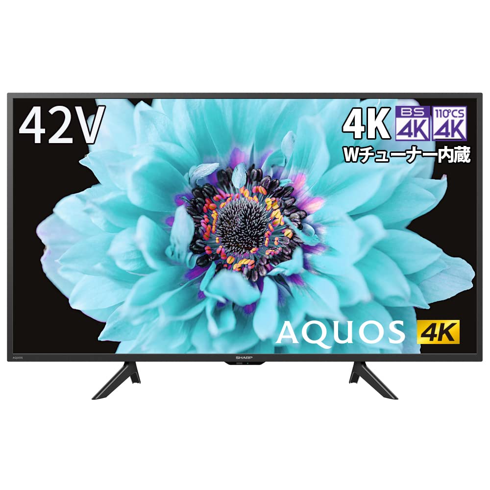 Amazon.co.jp: シャープ 42V型 液晶 テレビ AQUOS 4T-C42DH1 4K  