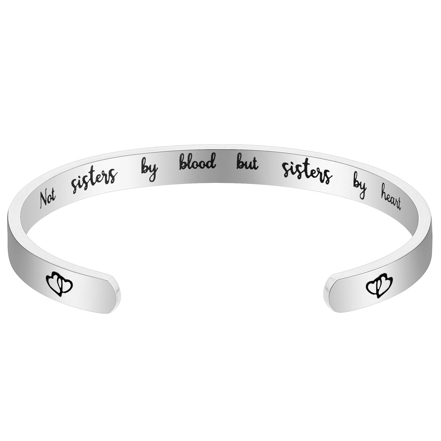 Bracciale Regalo Per Nipote Con Scritta 'To My Niece' E Cristallo Rosa, Acciaio Inox, Regolabile - 2