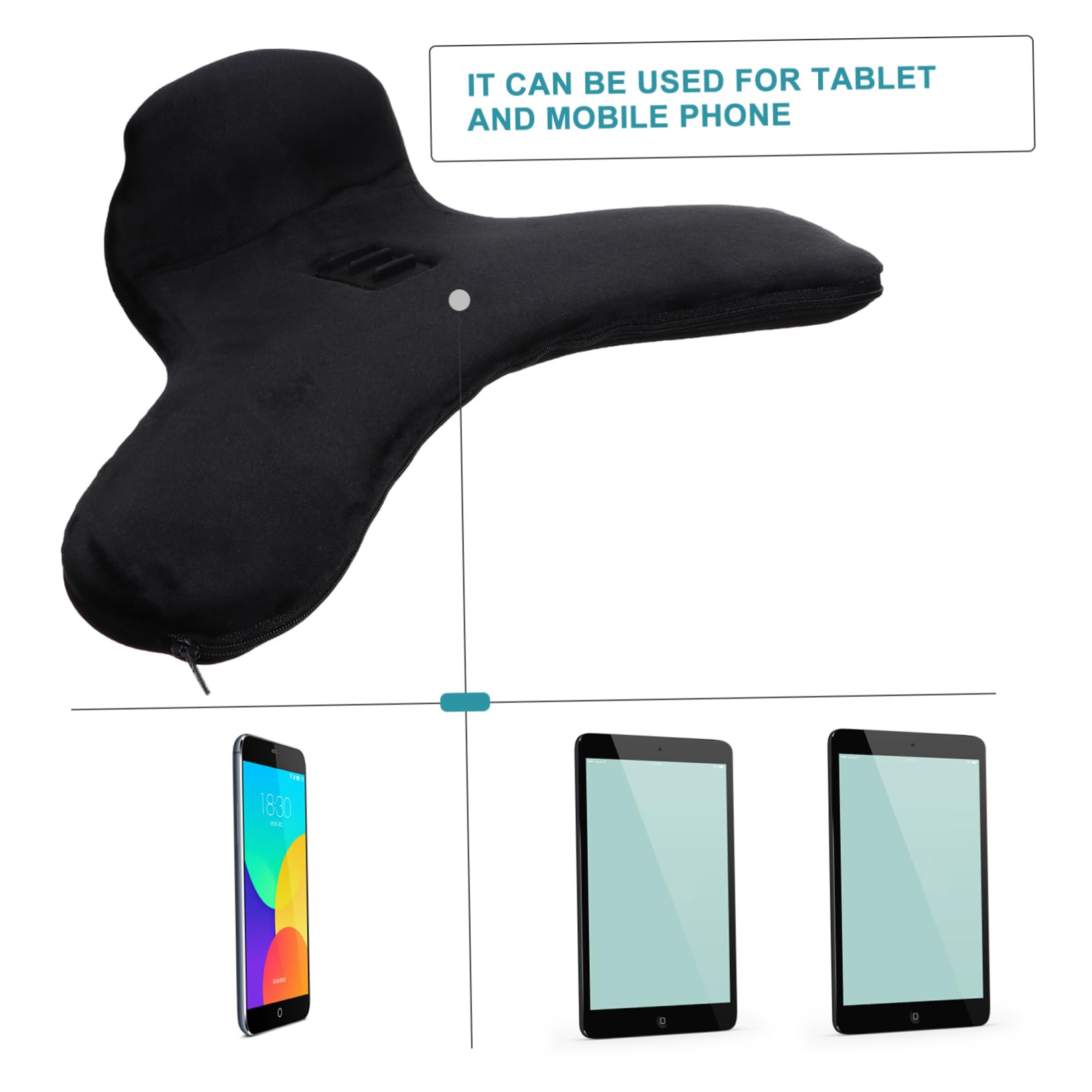 Uonlytech 1pezzi Supporto per Telefono Multi-angolo Supporto da Tavolo per Telefono Design Cerniera Facile da Smontare e Pulire da Scrivania per Tablet e Telefoni