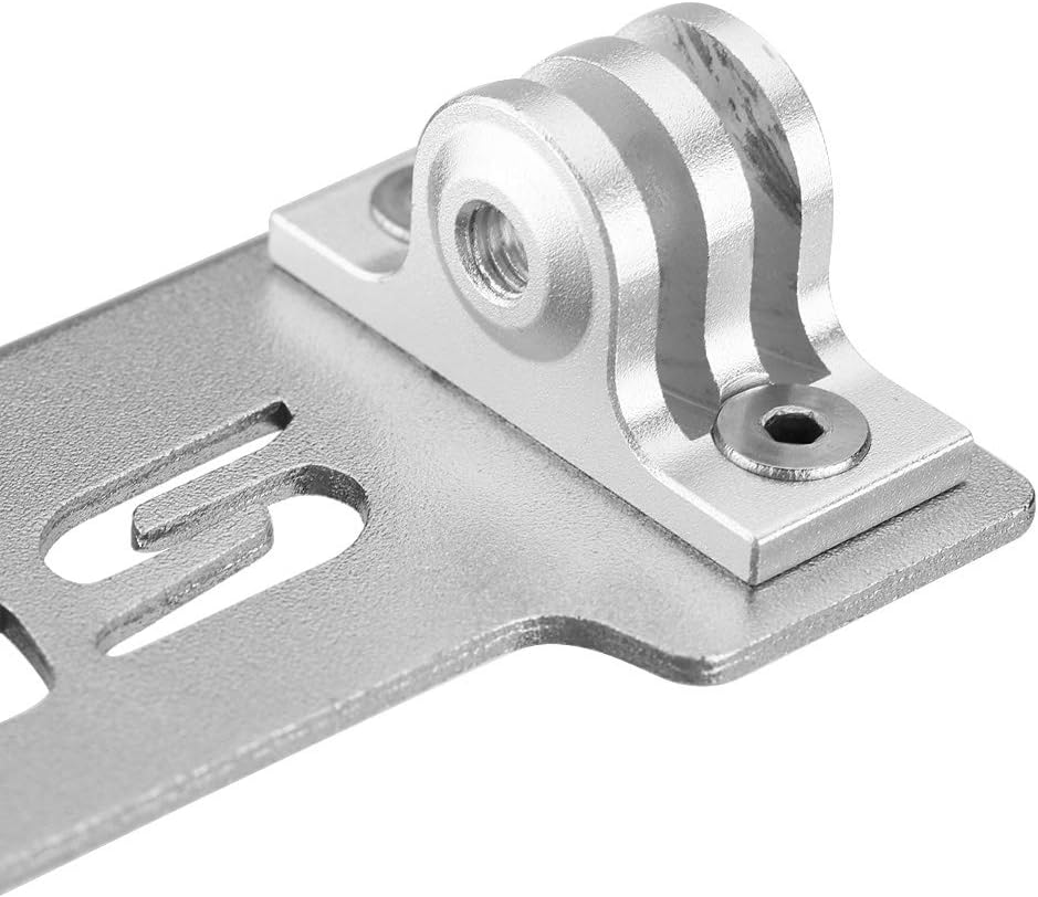 ストアー Duokonオートバイカメラブラケット アルミオートバイフロント左カメラサポートブラケットしっかりと固定可能なオートバイカメラブラケット 銀 Www Arthos Ro