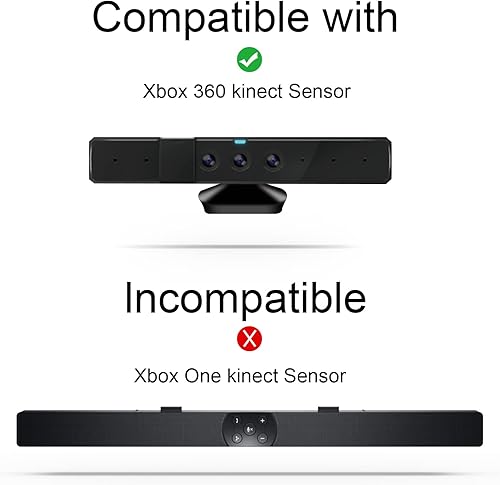 Miniatura 5 de TV Mount Clip Negro Kinect SensorSoporte ajustable