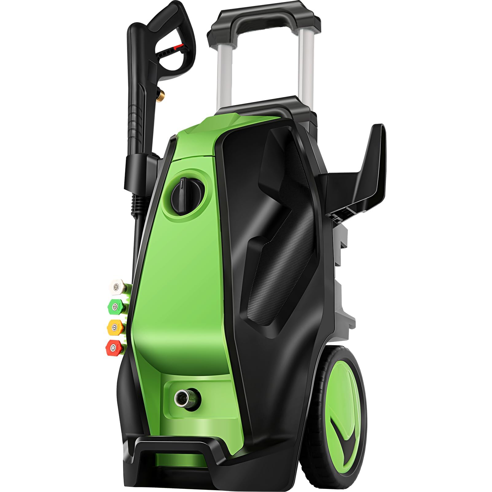4200PSI Pressure Washer 4.0GPM Power Washers Electric Powered Professional High Pressure Cleaner for Cars Driveways Fences Patios, Green