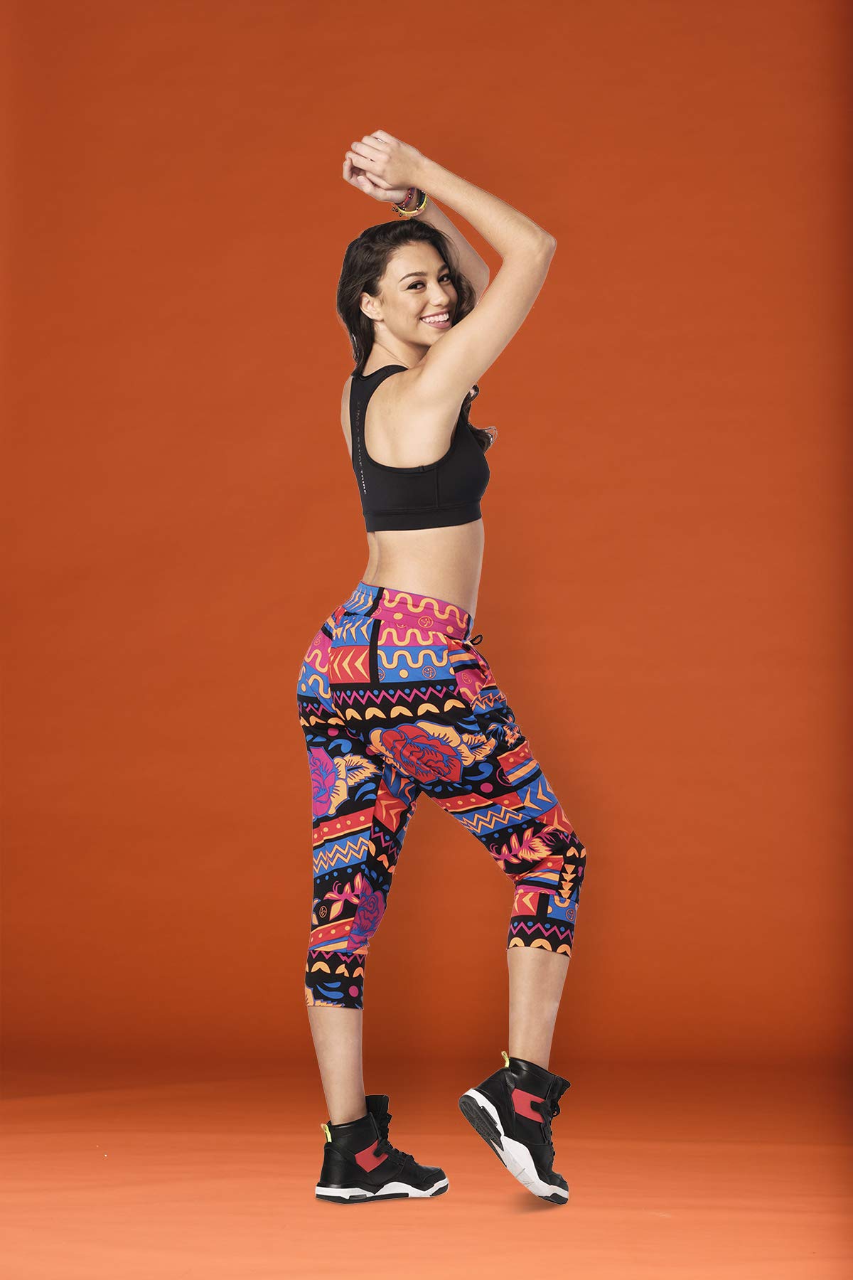 Zumba Zumba Fitness Aktiv Weicher Stoff Haremshose Damen Stilvoll Workout Hippie Hose - Shorty Kobiety