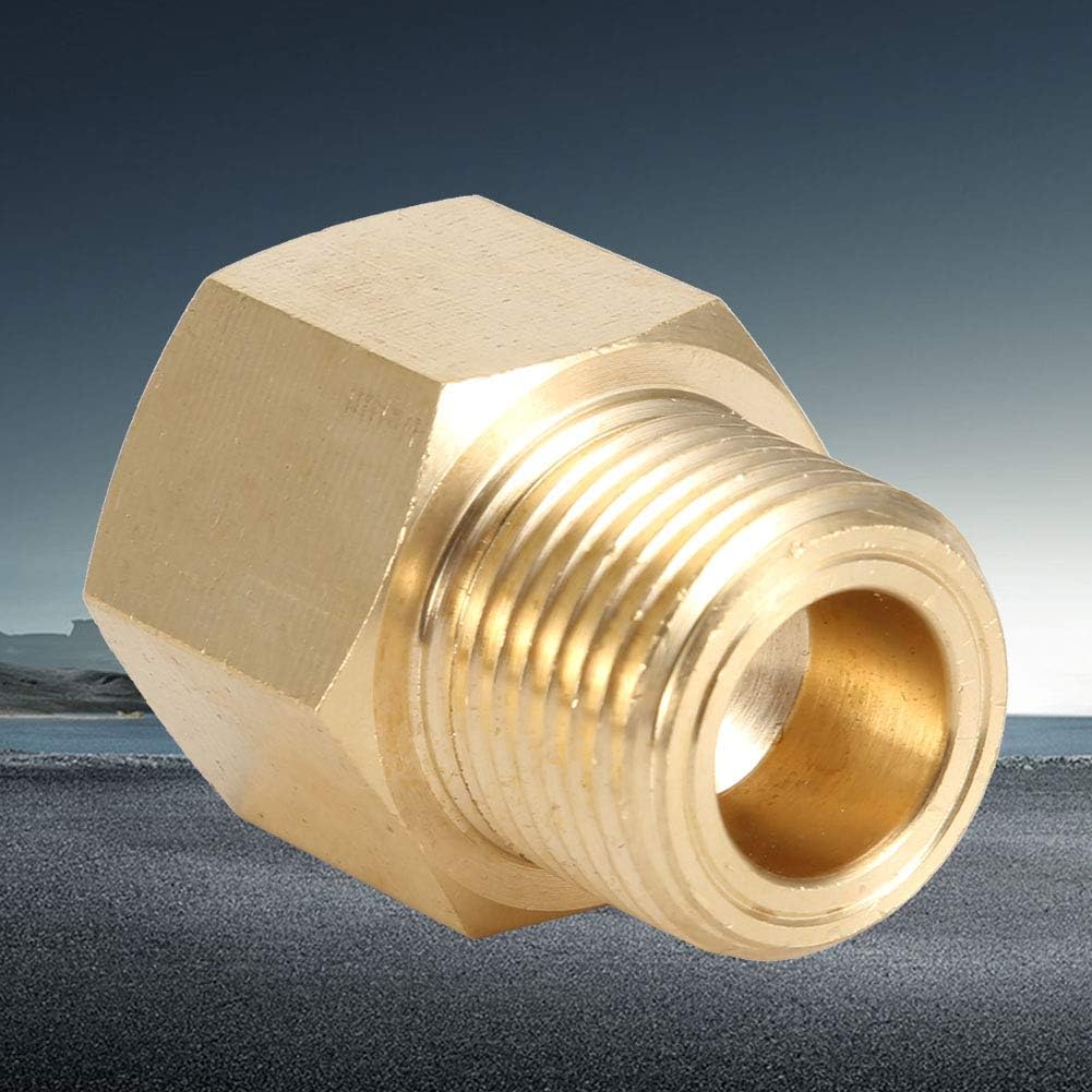 Adapter Butli CO2, Mosiężny Zbiornik Butli W21.8 CGA320 Adapter Adaptera Regulatora Złącze Adaptera Złącze Zbiornika Akcesoria Konwertera (Konwertuj W21.8 na CGA320)