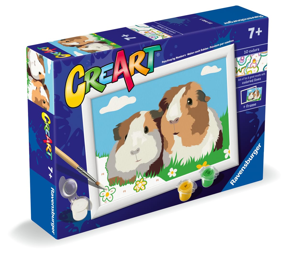 Ravensburger- CreArt Malowanie według liczb (23940)