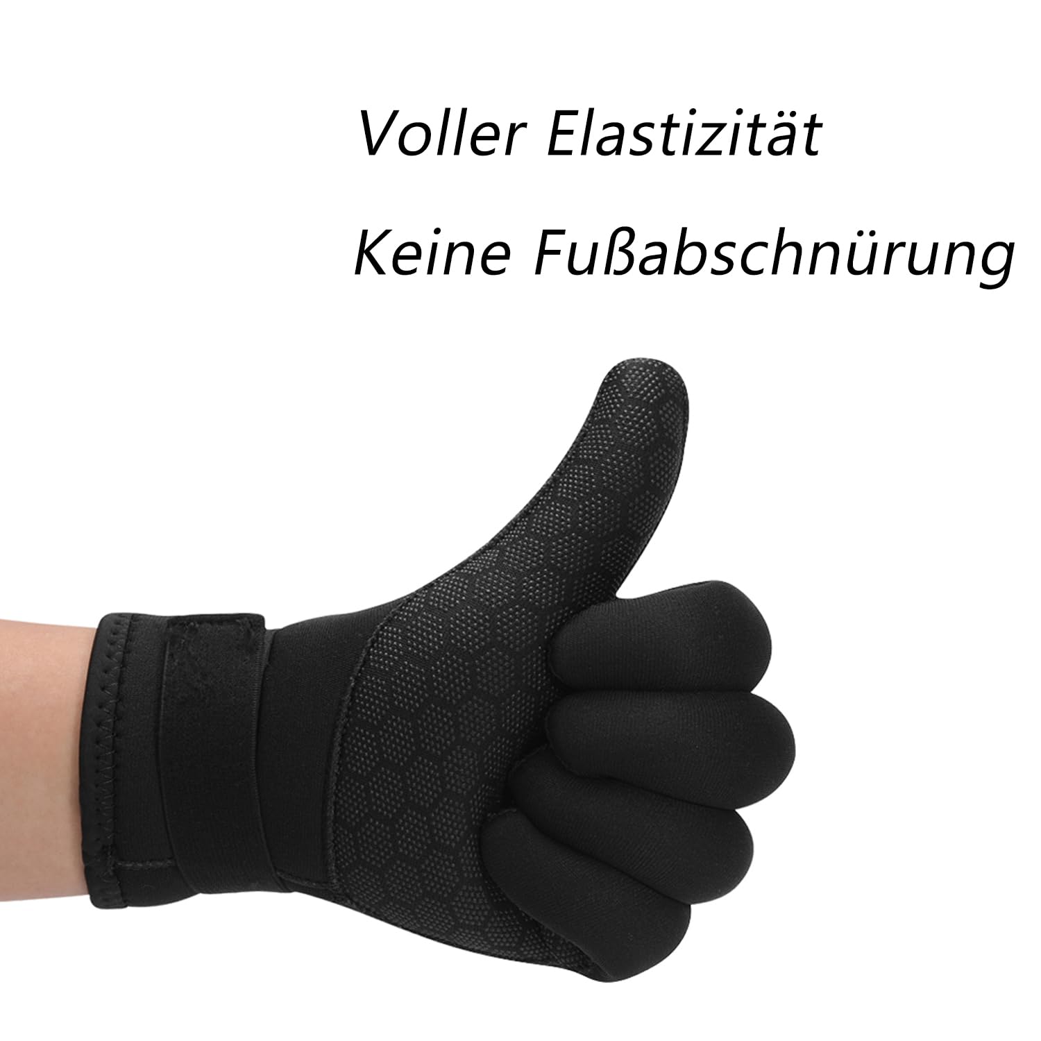 Skyone Neoprenanzug-Handschuhe, Neopren, Tauchhandschuhe, Surfhandschuhe, 3 mm, 5 mm, für Herren, Damen, Kinder, Thermisch, rutschfest, flexibel, zum Speerfischen, Schwimmen, Rafting