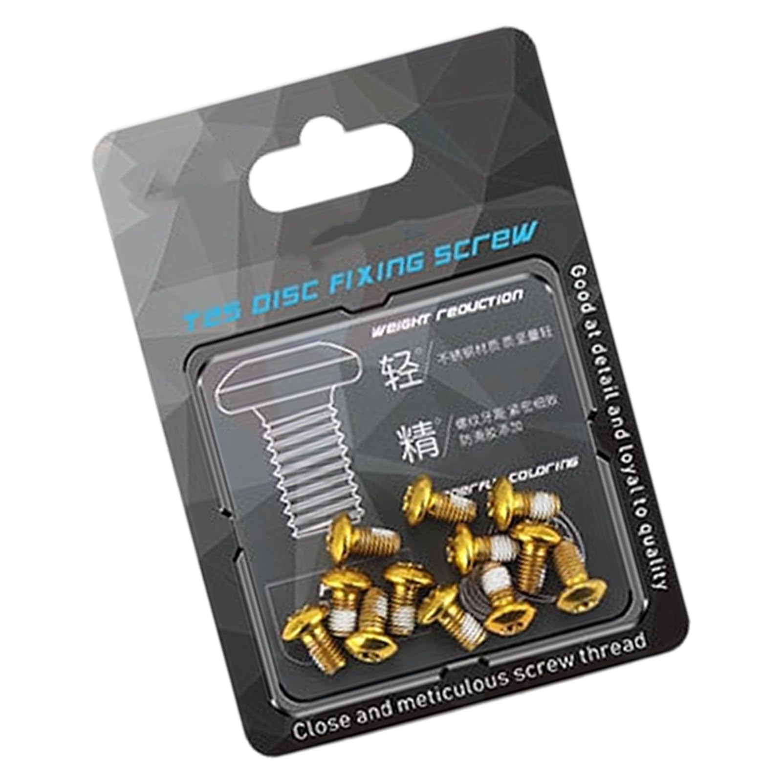 Osniyaw A 12 High Strength T25 Bolts, Strong Metal Construction, Cycling, Maintenance For Mountain Bike Disc Brakes, Mountain Brakes Brake Bolts, Erosion