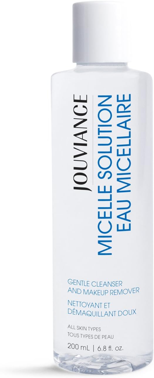 Jouviance Micelle Solution Gentle Cleanser and Makeup Remover, 6.8 OZ