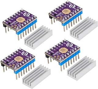 Control Board Driver A4988 TMC2208 TMC2226 StepStick DRV8825 Stepper Motor Driver 3D Printer Parts Motor Drive Module ( Color : 4 sets S6609 )