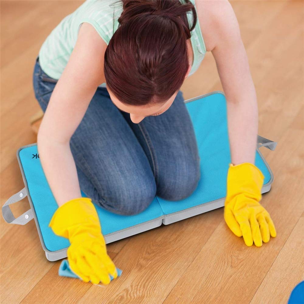 Garten-Kniekissen, Extra Dickes, Großes Schaumkissen, Langsame Erholung Mit Stoßdämpfendem Eva-Schaum, Perfekt Für Gärtner, Knieschützer, Arbeit, Reinigung