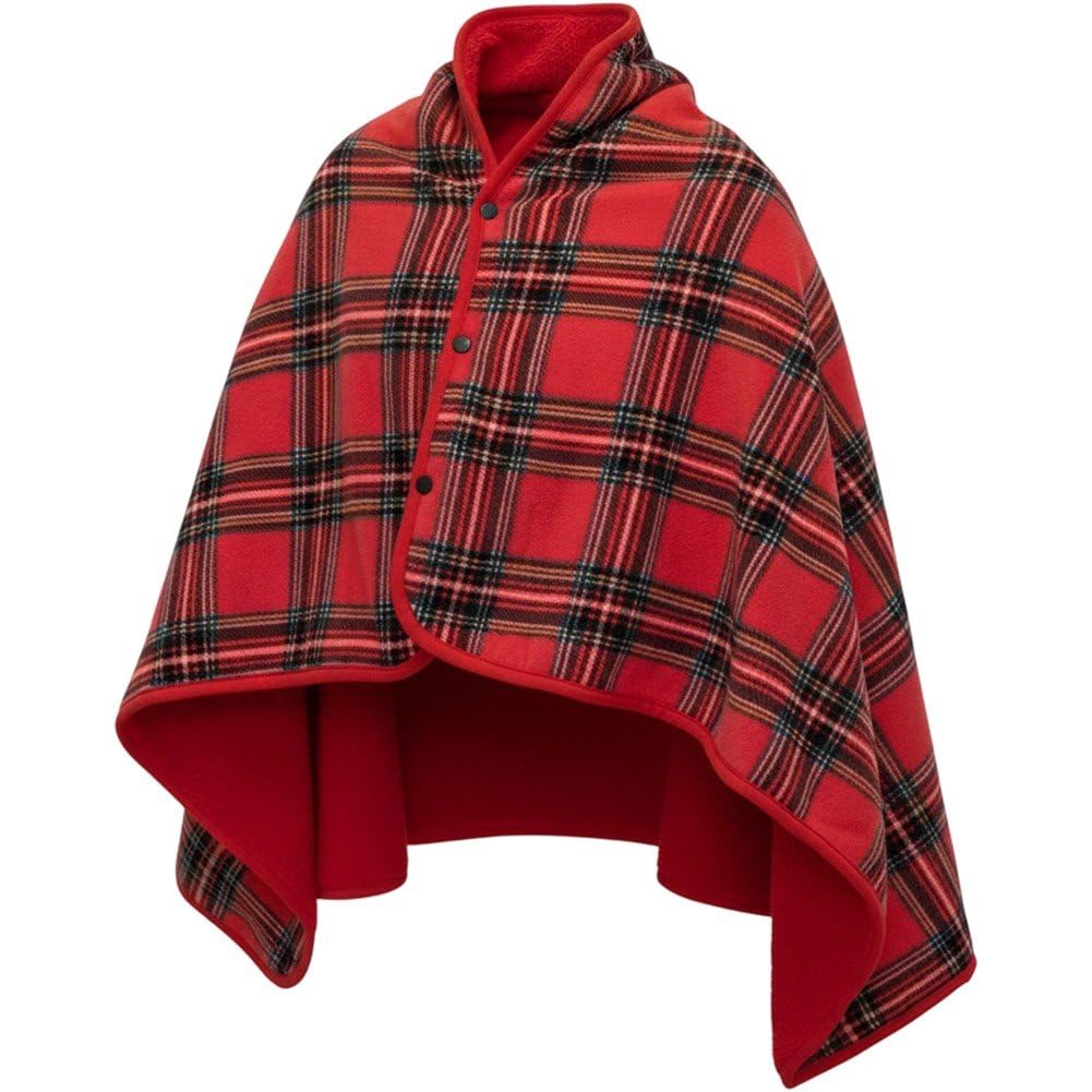 Couverture-châle en flanelle épaisse et chaude pour affronter l'hiver au chaud