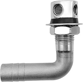 316 Stainless Steel Boat Fuel Vent Crooked GradeFuel Gas Tank Vent Hardware Flush Mount