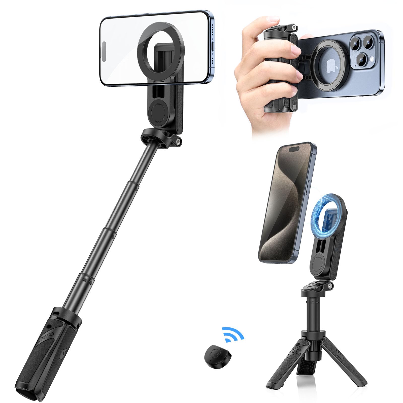 Ulanzi JJ03 マグネット式スマホ三脚