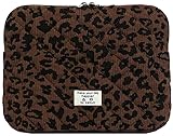 Starnearby Housse pour Ordinateur Portable à Imprimé Léopard, Pochette Ordinateur Matelassée 13 14 Pouces, Compatible avec Macbook Air 13 Pouces, Macbook Pro 13 14 Pouces, Neo 13 Pouces