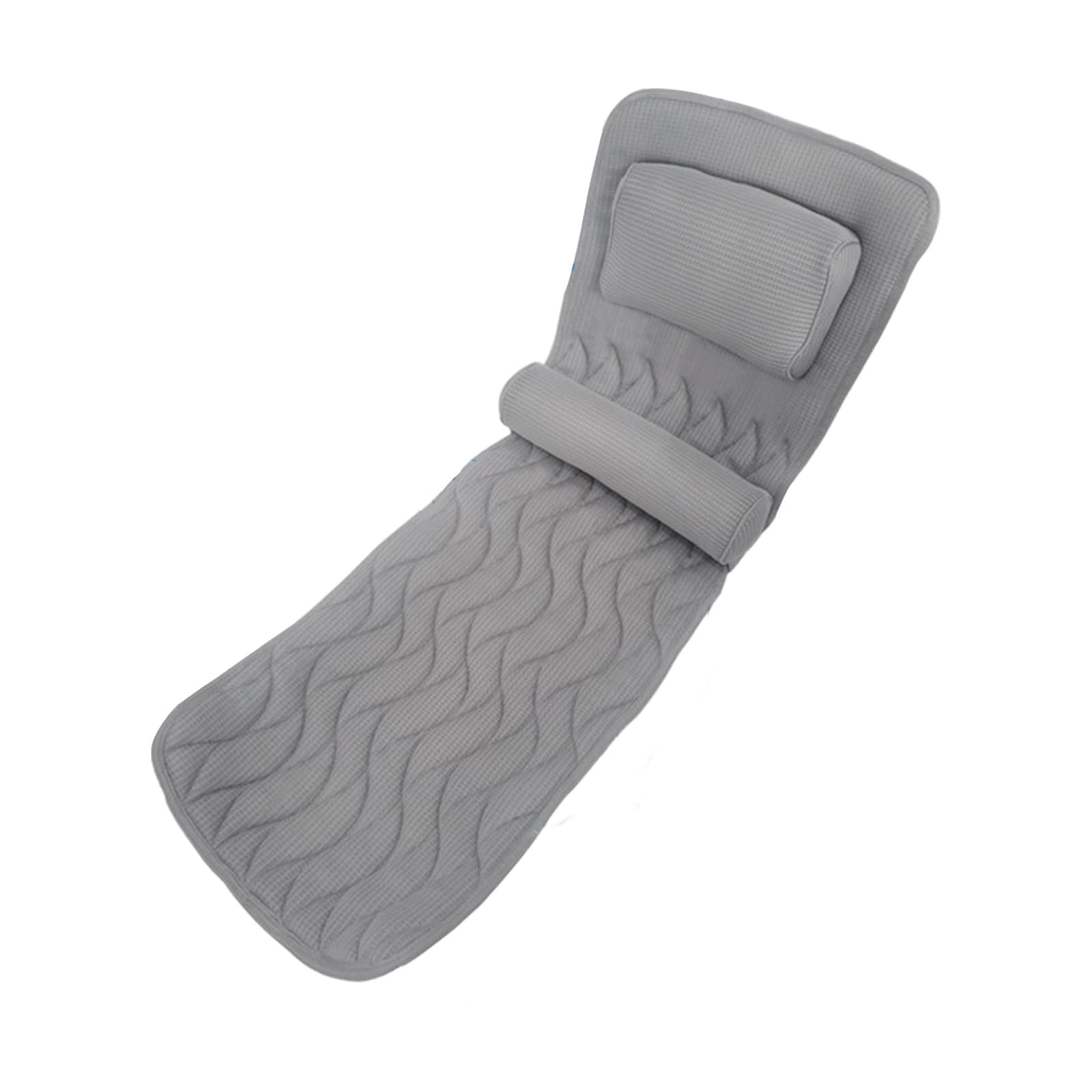 Jiingekk Multicolor Full Body Bath Pillow With Adjustable Lumbar Pillow And Neck For Comfort Nonslip Bathtubs Cushion
