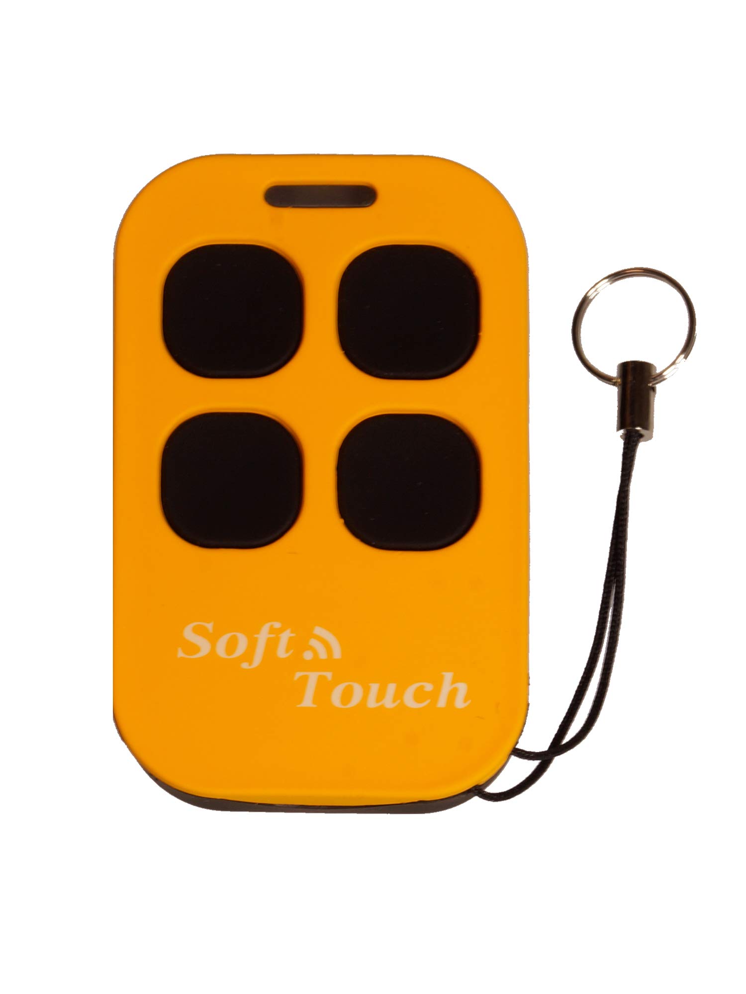 Télécommande universelle pour portail/porte de garage 868,3 MHz et 433,92 MHz Jaune