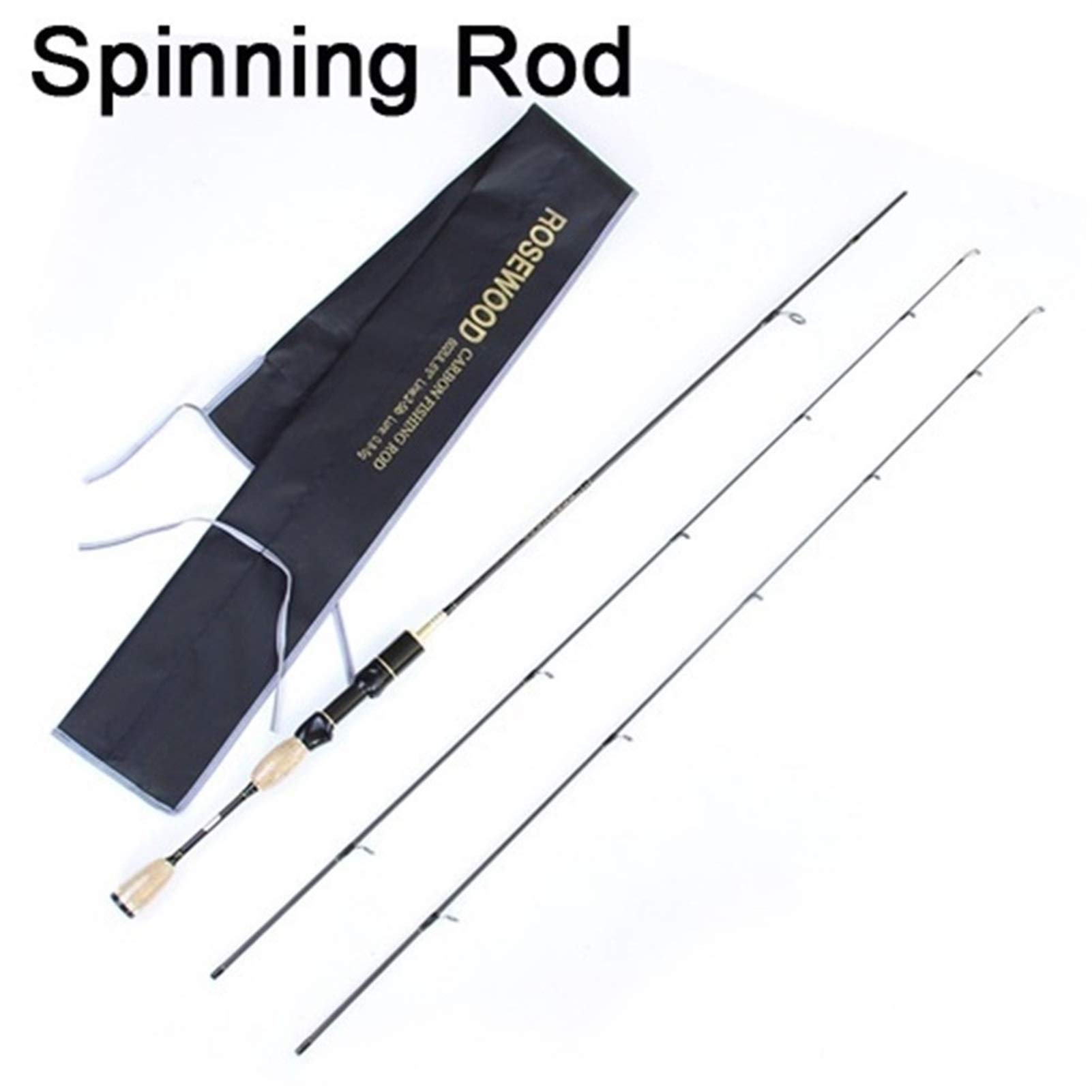 Canna da Pesca Telescopica Rod 1.8m 0.8-5g Bait Peso Ultra Leggero 2-5LB Linea Light Canna da Pesca