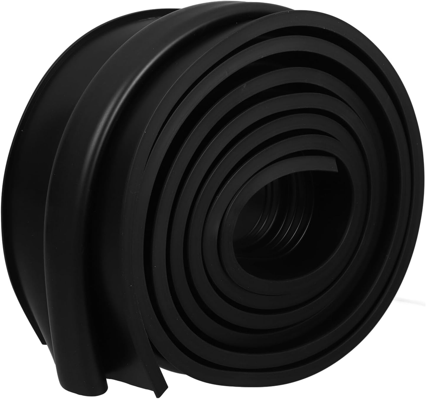 Angoily Weatherproof Garage Door Seal Strip Bottom Rubber Weather Stripping for Rain Protection Easy Install Fit for Garage Doors