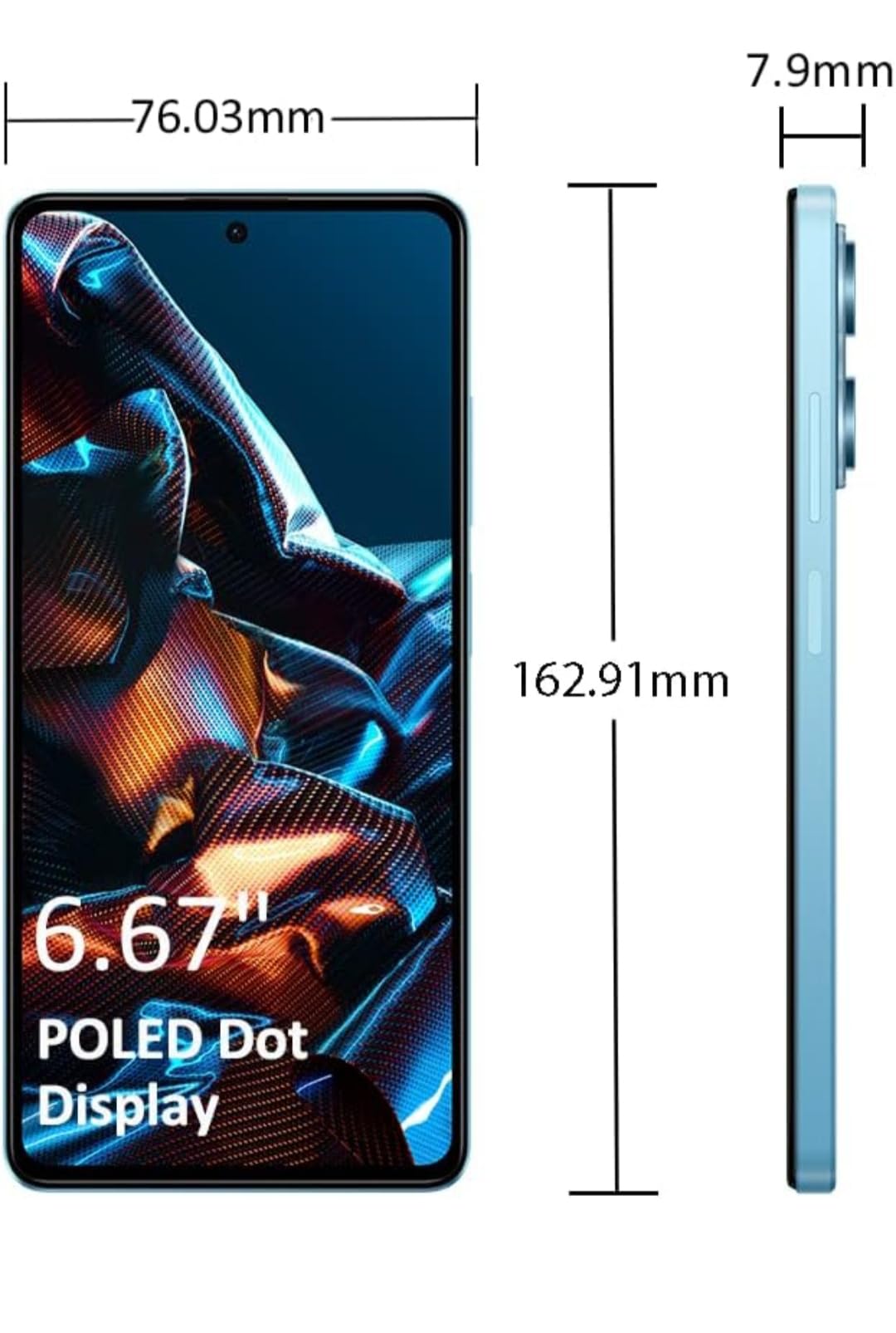 POCO X5 Pro 5G (Horizon Blue, 256 GB) (8 GB RAM) : Amazon.in
