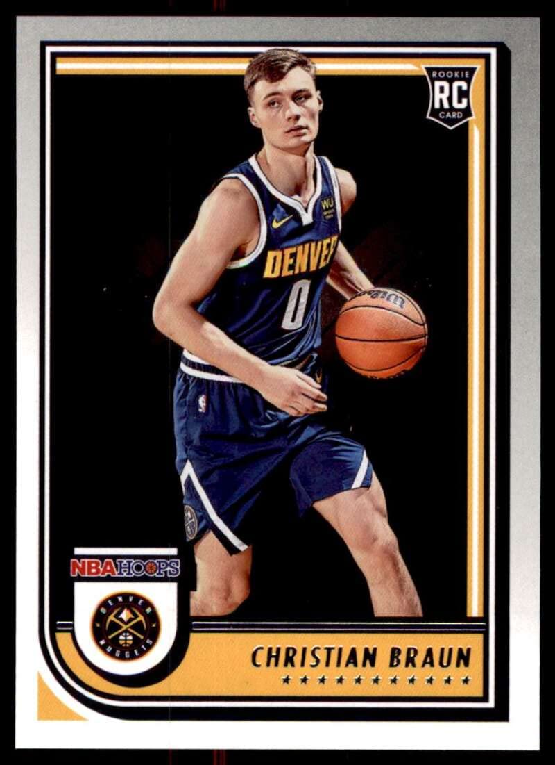 Amazon.com: 2022-23 Panini NBA Hoops #251 Christian Braun NM-MT RC