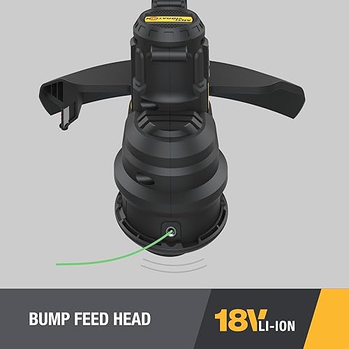 Miniatura 7 de Cat DG210 - Cortadora de hilo sin escobillas de 18 V de 13 pulgadas, inalámbrica con alimentación de doble línea, bordeadora con diseño