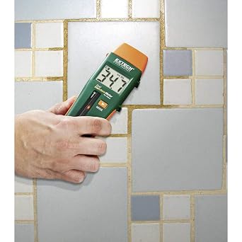 Extech MO265 Combination Pin and Pinless Moisture Meter with RJ45