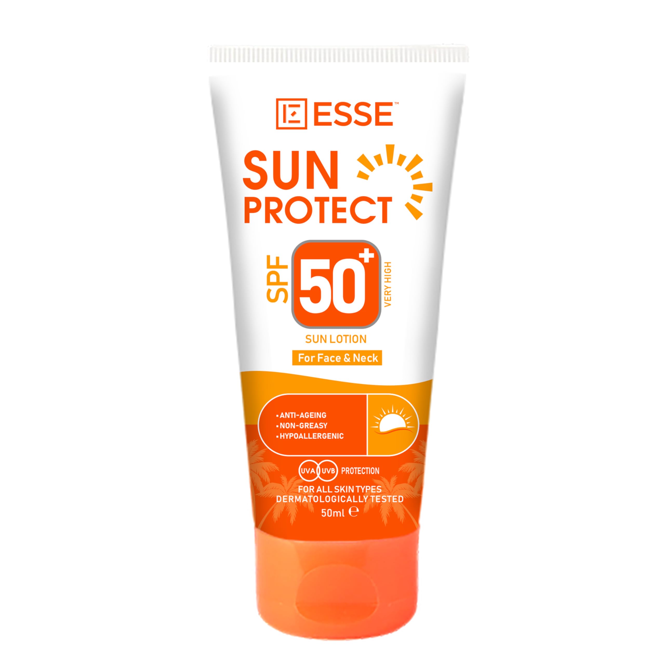 Sponsored Ad β Sun Protect Sun Lotion For Face and Neck, SPF 50+ | For All Skin Types | Dermatologically Tested | 150ml