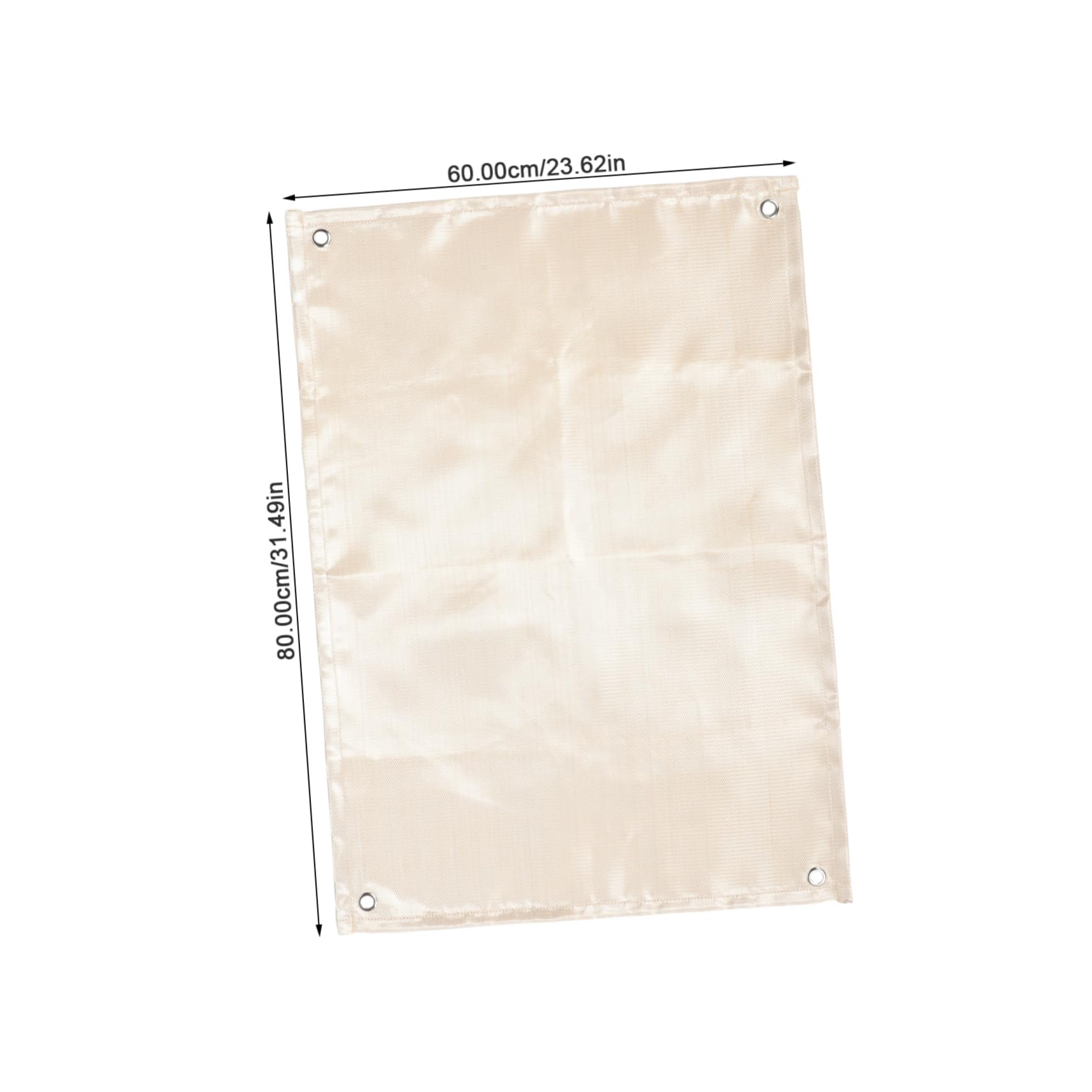 SUPVOX Cushion Heat Insulation Mat Outdoor Grill Blanket Multi-Purpose Fireproof Cover 4x6 Rug Waterproof