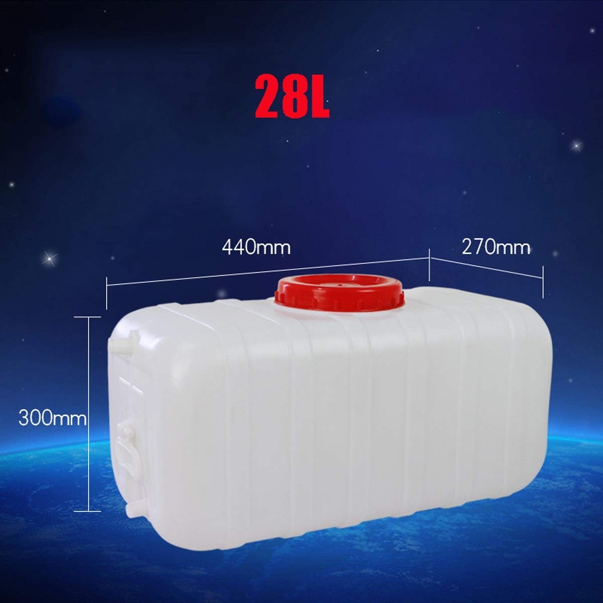 Jerrican eau 28L Bidon D'eau Avec Robinet Jerrican Alimentaire Camping Réservoir De Stockage De Voiture Réservoir D'eau Étanche Et Robuste Pour Voiture Et Sortie