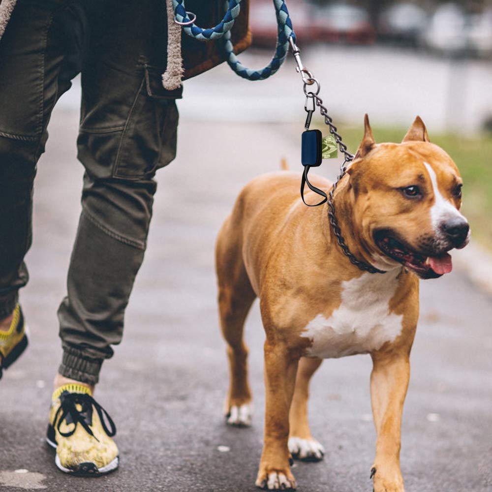 Obston 1400 - Bolsas de basura para perros con 2 dispensadores gratis, bolsas de excrementos de colores