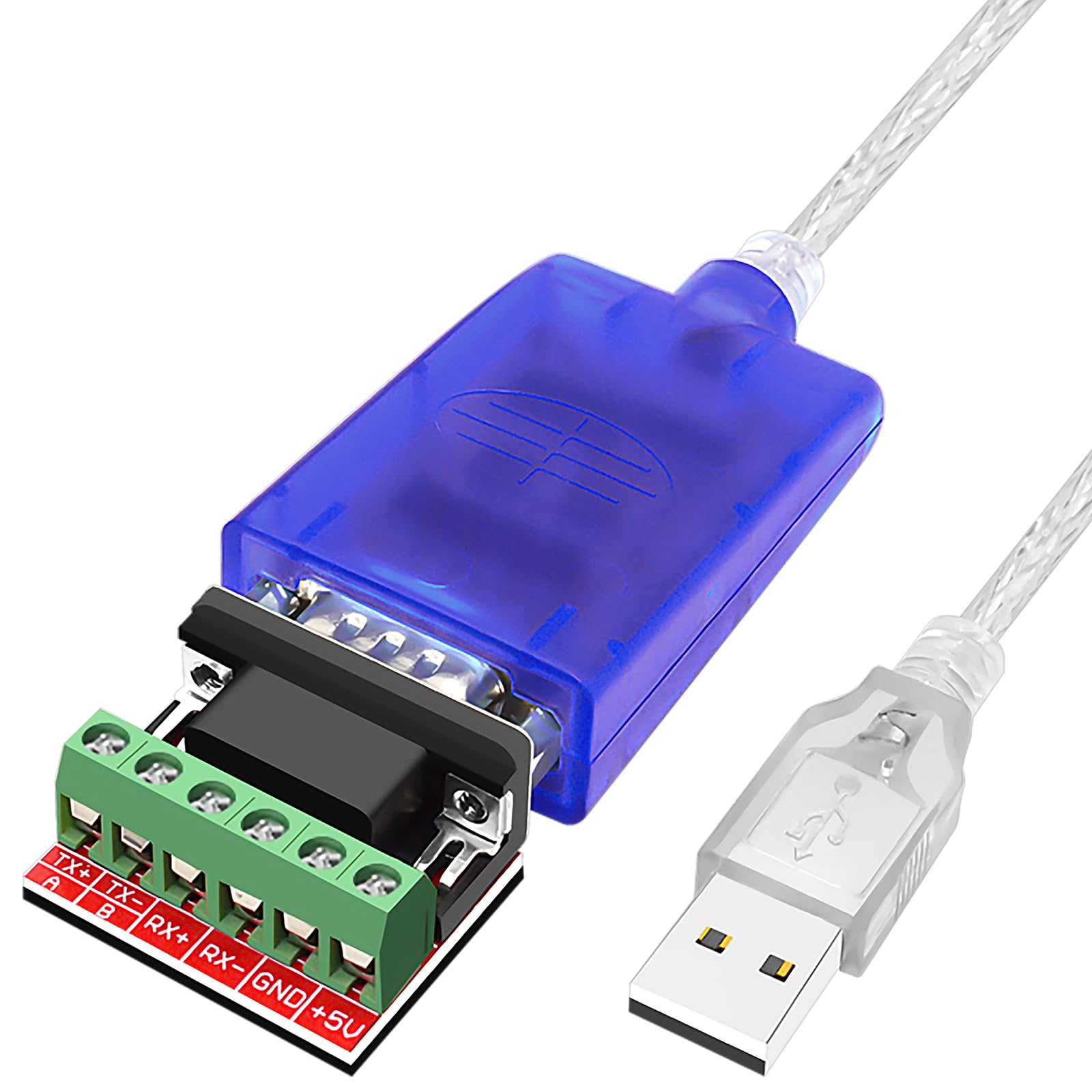 Câble convertisseur USB vers RS485 RS422 avec puce FT232抗干扰 0.5m - 8