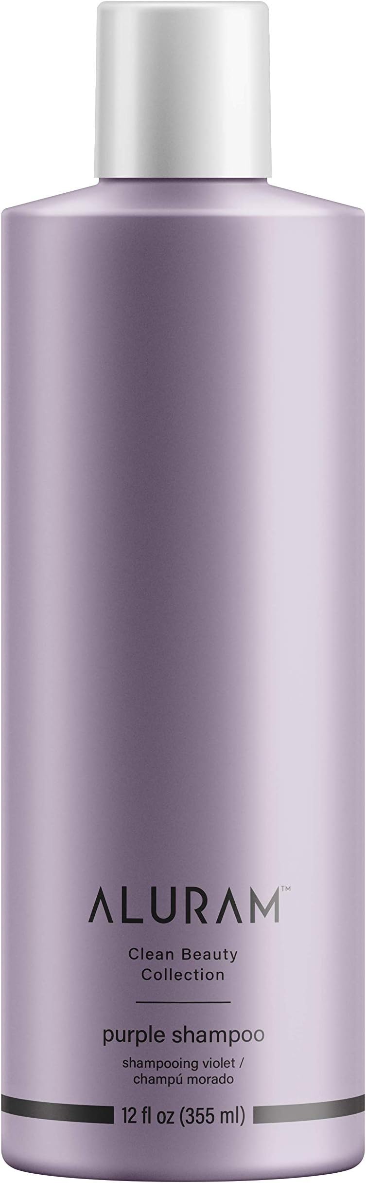 Aluram Coconut Water Based Purple Shampoo for Women (12 oz) - Sulfate & Paraben Free