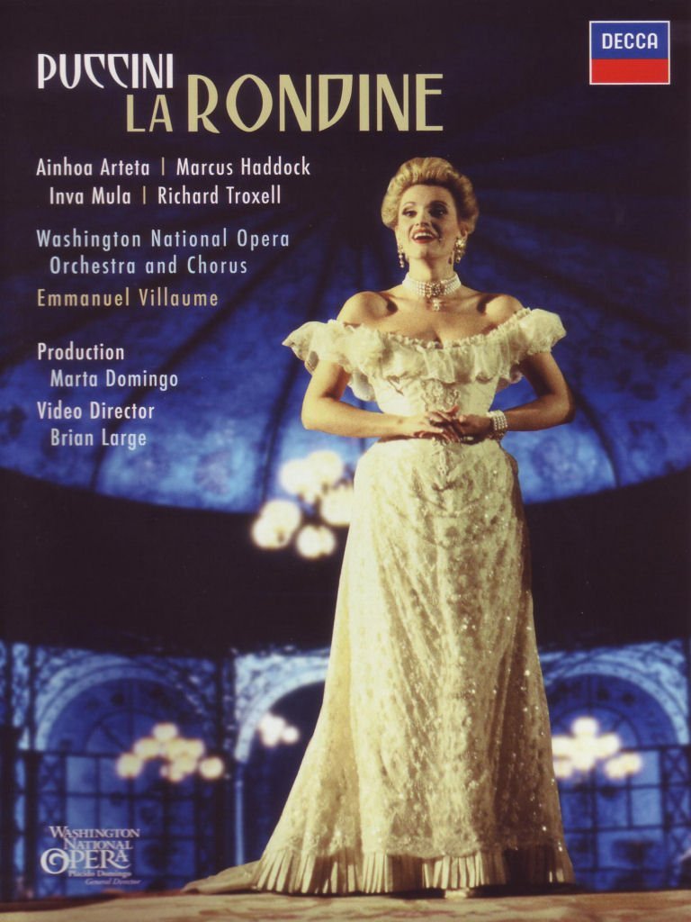 Giacomo Puccini: La Rondine [DVD]