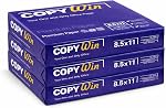 Copier la victoire A1 Papier de bureau premium, A4 Taille, 97 Luminosité, 8,5x11, 500 Feuilles, boîtes de 3