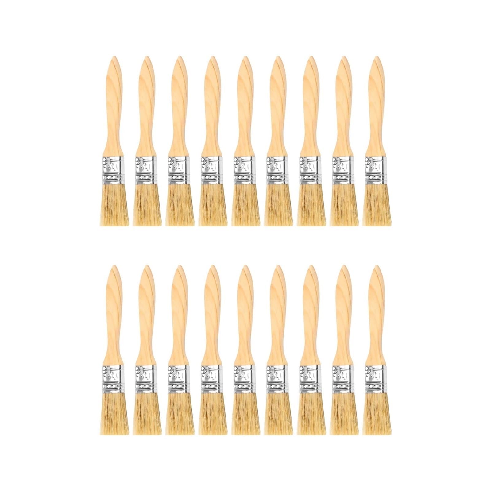 Heizkörper-Kantenpinsel, 36er-Pack 1-Zoll-Pinsel Holzfarbe 24 mm x 175 mm for schwer zugängliche Heizkörperbereiche