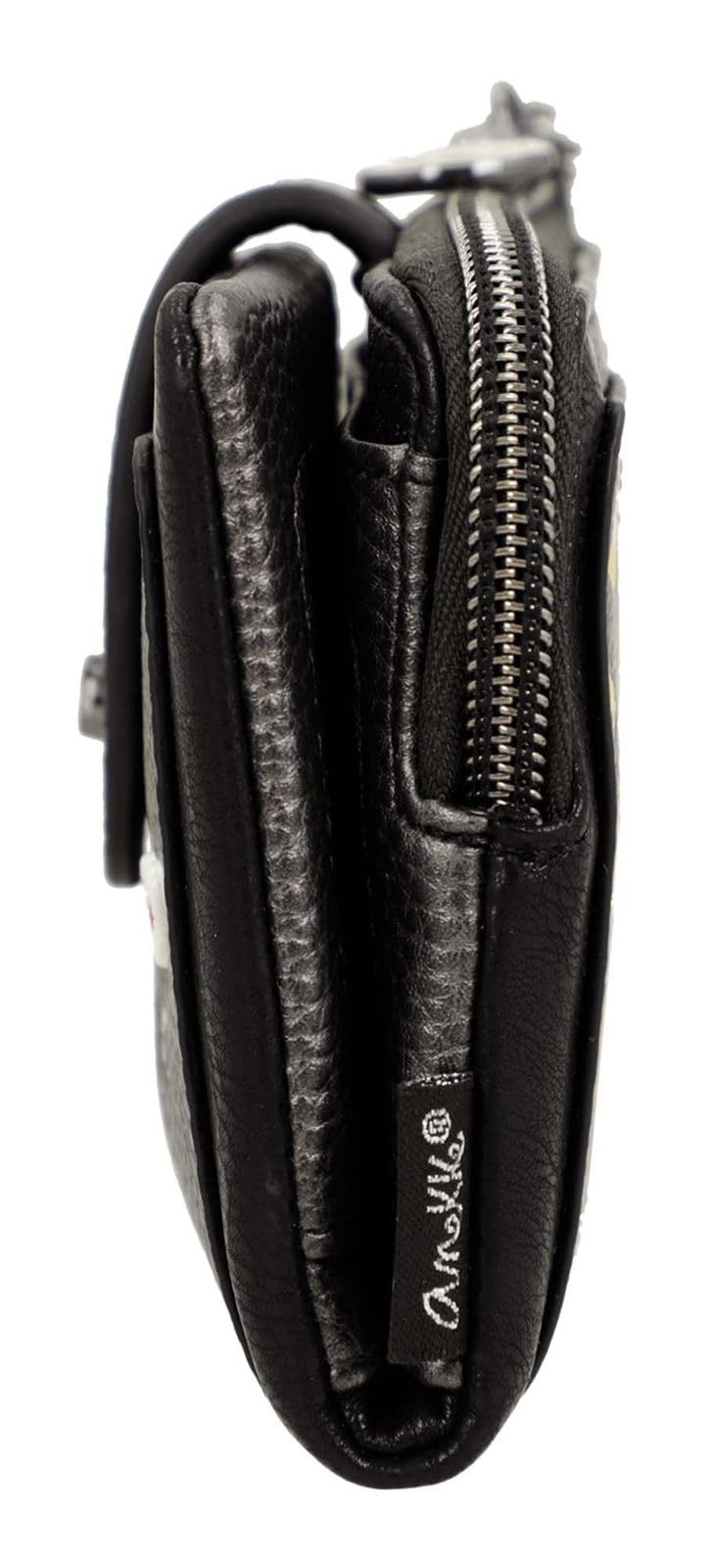 Billetero duro mediano Eikon 42759-912 en color negro - Mujer