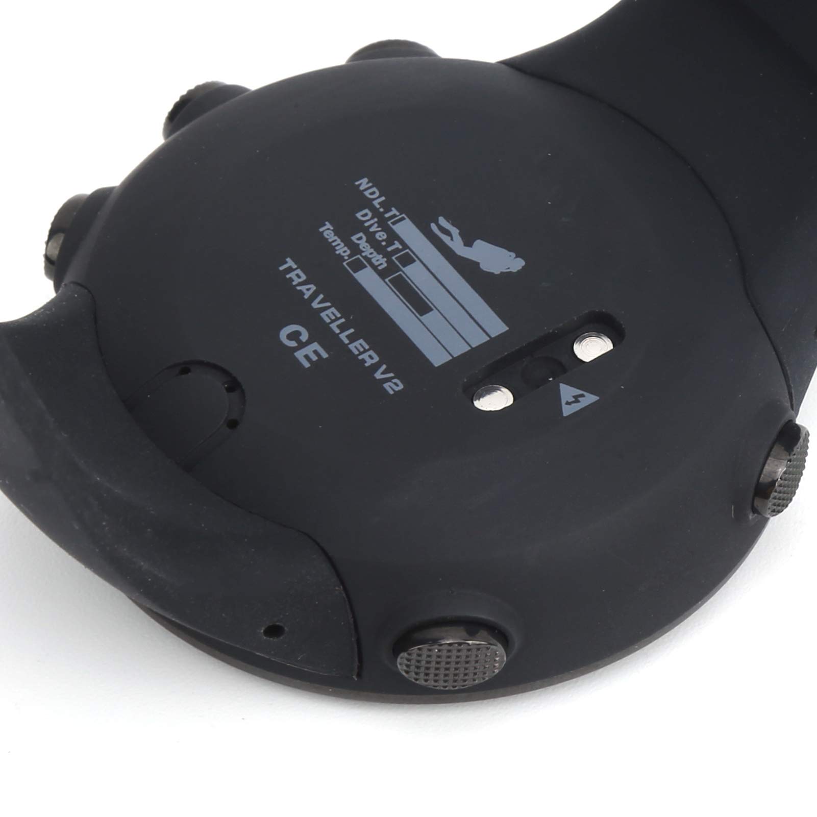 Schnorchel-Unterwassersportuhr, 100 m wasserdichte Tiefenmessung mit Tauchdatenanalyse, multifunktionale elektronische Uhr zum Schwimmen und Schnorcheln
